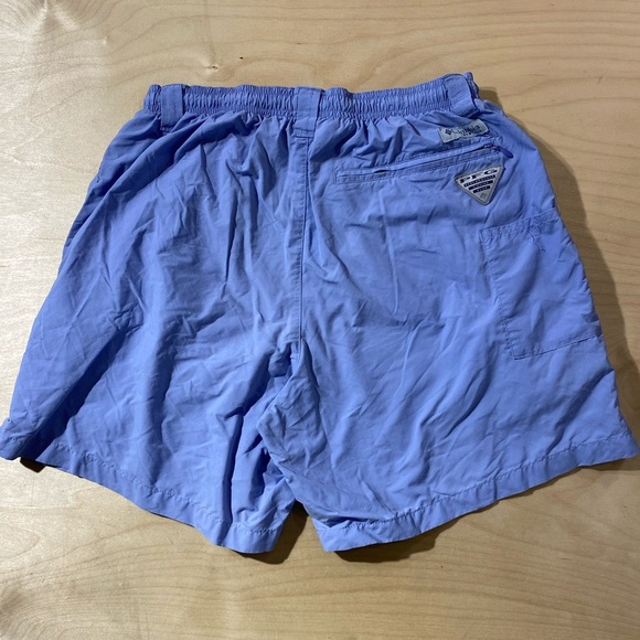 Columbia Omni-Shade Light Blue Athletic Shorts Small (MX) - Picture 6 of 7
